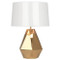Delta Table Lamp - Polished Gold