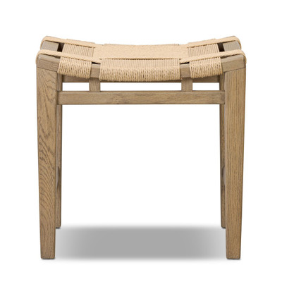 Four Hands Norma Accent Stool - Drifted Oak