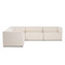 Four Hands Caprio 5PC Sectional - Antwerp Natural