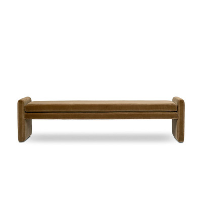Four Hands Serena Accent Bench - Surrey Ochre