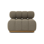 Four Hands Roma Outdoor Swivel Chair - Alessi Fawn