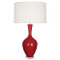 Audrey Table Lamp - Ruby Red