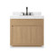 Four Hands Everett Single Vanity - Satin Light Wash Oak