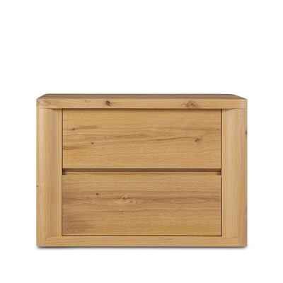Four Hands Novella Nightstand - Natural Oak Veneer Thick Random