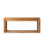 Four Hands Novella Console Table - Natural Oak Veneer Thick Random