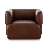 Four Hands Pacey Swivel Chair - Dulane Mahogany