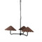 Four Hands Fiorella Chandelier - Espresso Canvas