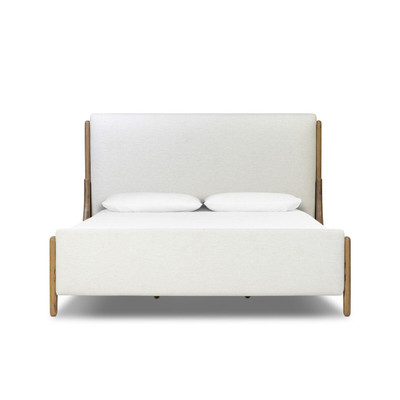 Four Hands Savall Queen Bed - Worn Oak
