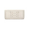 Four Hands Amelia Media Console - Ivory Painted Linen