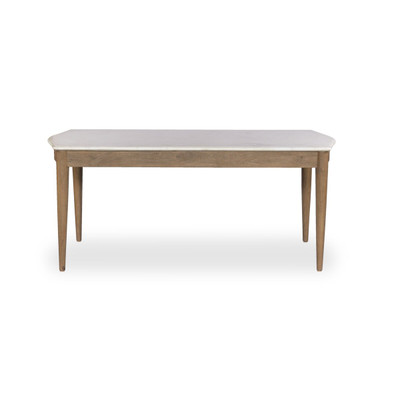 Four Hands Lison Dining Table - White Marble