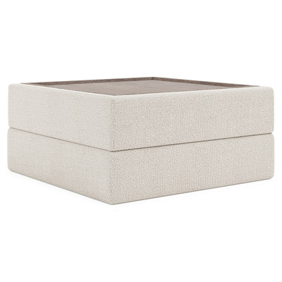 Bernhardt Vista Fabric Tray Ottoman