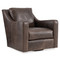 Bernhardt Ventura Leather Swivel Chair