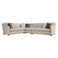Bernhardt Ventura 4 Piece Fabric Sectional