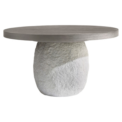 Bernhardt Trianon Round Dining Table in Gris Finish
