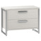 Bernhardt Stratum Nightstand with 2 Drawers