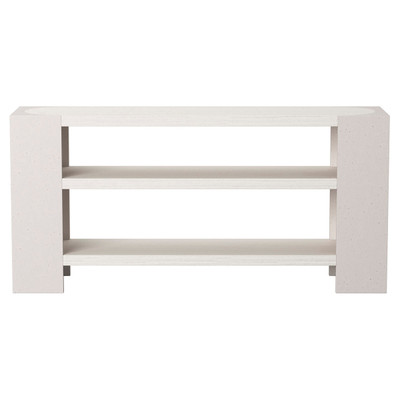 Bernhardt Stratum Console Table with Shelves