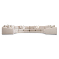 Bernhardt Soleil 4-Piece Fabric Sectional