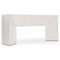Bernhardt Solaria Console Table with 2 Wooden Pedestal Bases