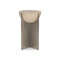 Bernhardt Solaria Aluminum Base Accent Table