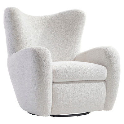 Bernhardt Silvi Fabric Swivel Chair