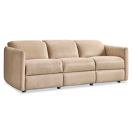Bernhardt Sierra Leather Power Motion Sofa