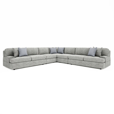 Bernhardt Serena Fabric 5-Piece Sectional
