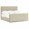 Bernhardt Sawyer Upholstered Panel Bed - Queen - Fawn