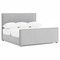 Bernhardt Sawyer Upholstered Panel Bed - King - Pebble
