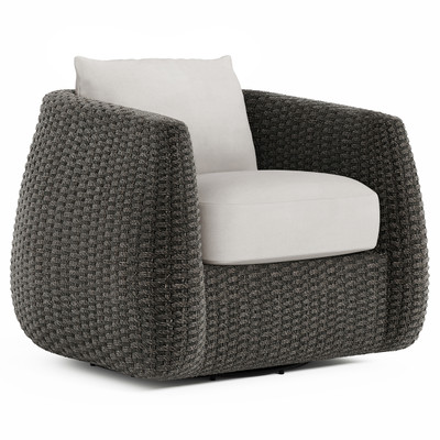 Bernhardt Sarene Outdoor Swivel Chair - Beige