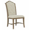 Bernhardt Rustic Patina Side Chair in Peppercorn Finish