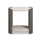 Bernhardt Prado Side Table in Porcini Finish