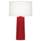 Mason Table Lamp - Ruby Red
