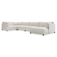 Bernhardt Parker 5-Piece Right Facing Fabric Sectional