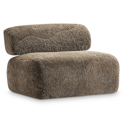 Bernhardt Paley Shearling Swivel Chair