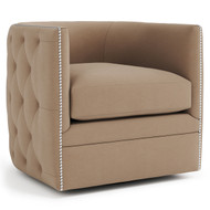 Bernhardt Palazzo Fabric Swivel Chair