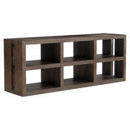 Bernhardt Outline Console Table with Shelves
