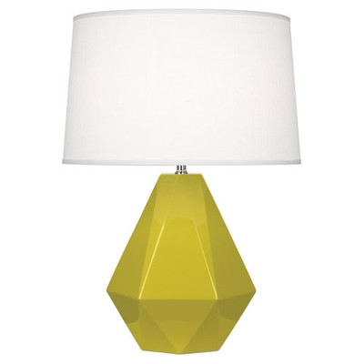 Delta Table Lamp - Citron