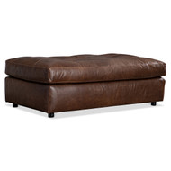 Bernhardt Nest Leather Ottoman