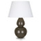 Double Gourd Table Lamp - Brown Tea