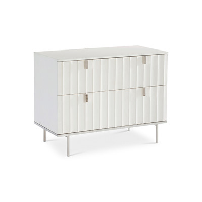 Bernhardt Modulum Faux Stone Nightstand