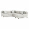 Bernhardt Mila 5-Piece Right Facing Fabric Sectional