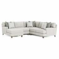 Bernhardt Mila 4-Piece Fabric Sectional