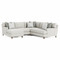 Bernhardt Mila 4-Piece Fabric Sectional