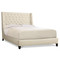 Bernhardt Maxime King Shelter Bed with Tall Button Panel Headboard 68.5"