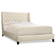 Bernhardt Maxime King Shelter Bed with Button Panel Headboard