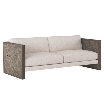 Bernhardt Madura Outdoor Sofa - Smoked Truffle