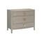 Bernhardt Linea Bachelor's Chest in Cerused Greige