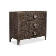 Bernhardt Linea Bachelor's Chest in Cerused Charcoal