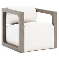Bernhardt Leilani Outdoor Swivel Chair - Weathered Teak Finish