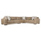 Bernhardt Lars Leather 4-Piece Sectional
